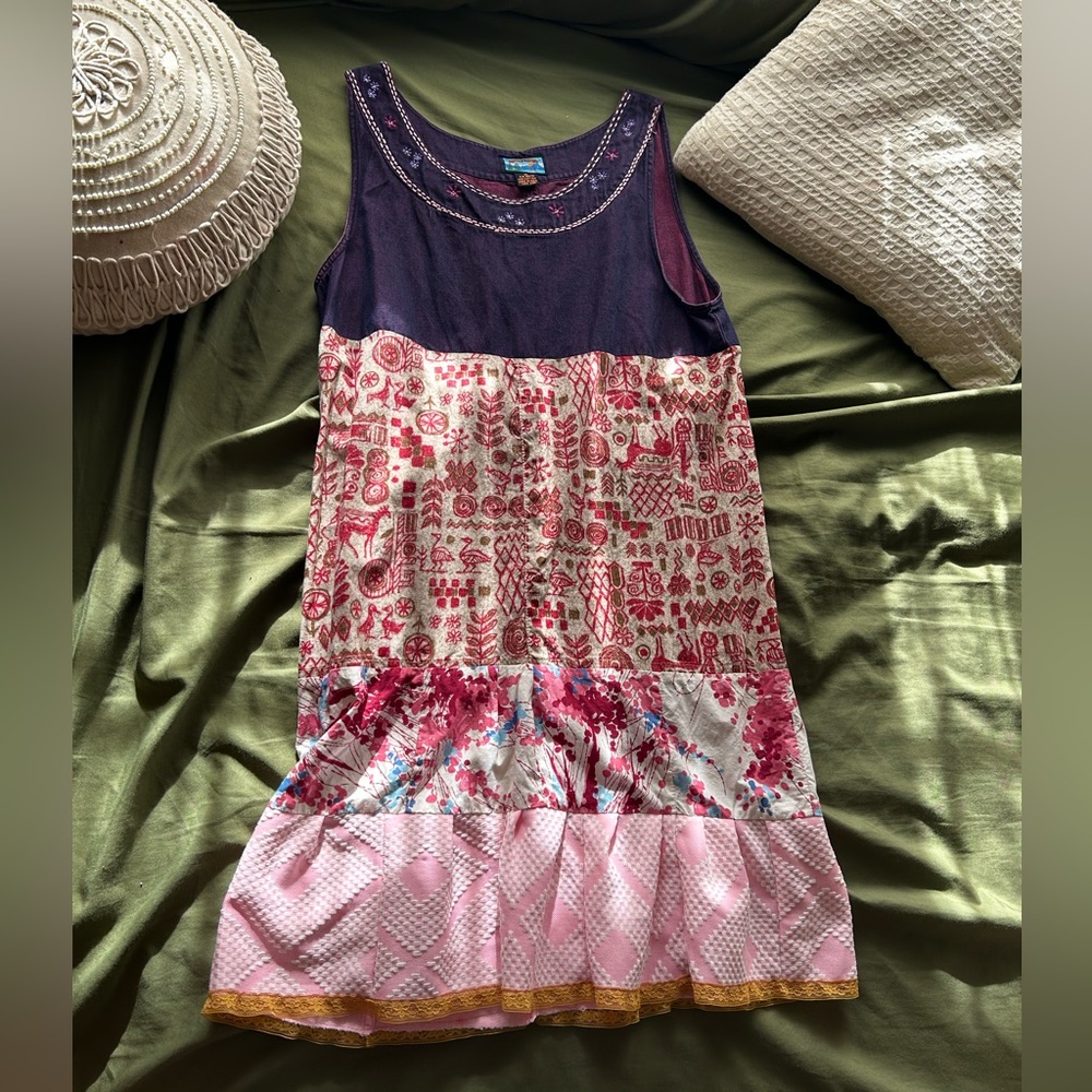 Shaver Lake 100% Cotton Mini Dress